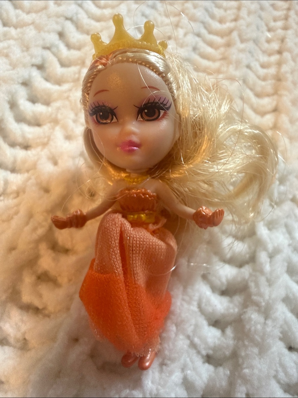 Collectible Peek A Boo Petite "Super Diva Delancey" Princess Bunch 2008 Barbie